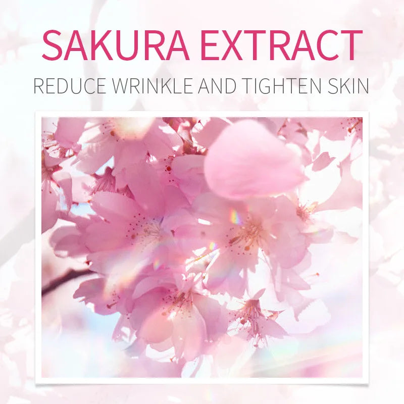 LAIKOU 30g Japan Sakura Essence Face Cream Cherry Blossom Facial Cream Moisturizing  Korean Skin Care