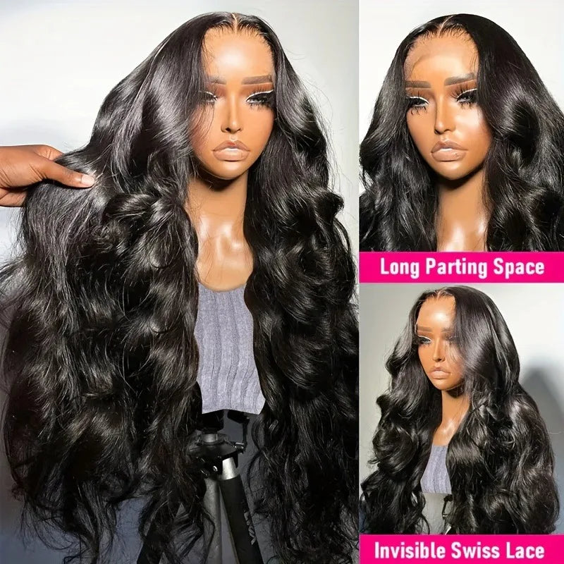 Body Wave Lace Front Human Hair Wigs 200 Density 13x4 Glueless Body Wave Human Hair Wigs For Woman 13x6 HD Lace Human Hair Wig