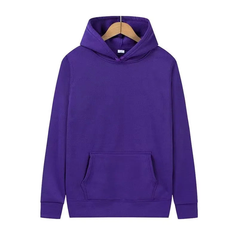 Plain Fashion Hoodies - Solid Color Sweatshirts