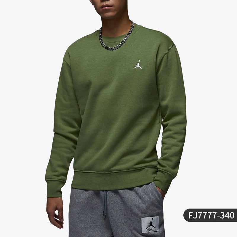Nike genuine JORDAN Men's Embroidered Knit Hoodie FJ7777-340