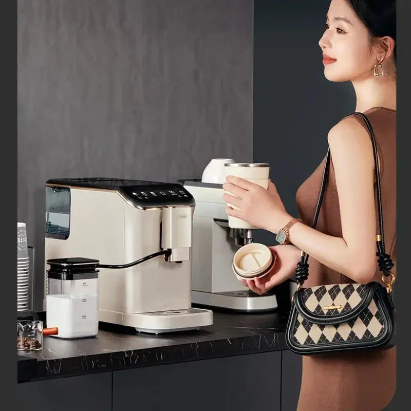 Fully Automatic Coffee Maker with Grinder & Milk Frother – 20 Bar | 1.5L Tank-3