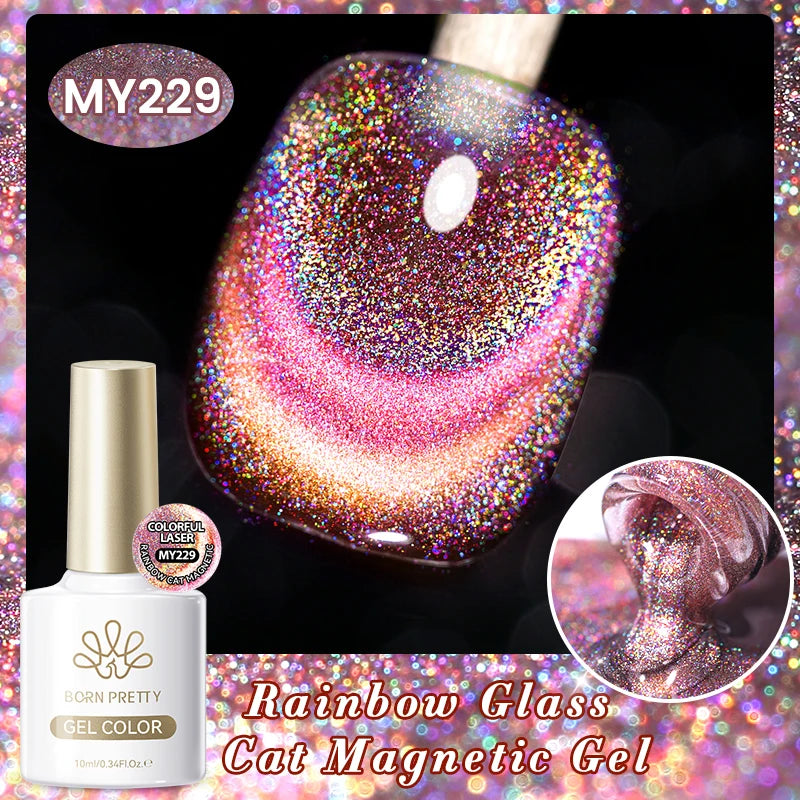 BORN PRETTY 117 Colors Cat Magnetic Gel Nail Polish 10ml Full Coverage Varnish Semi Permanent Super Gorgeous Nails Manicure