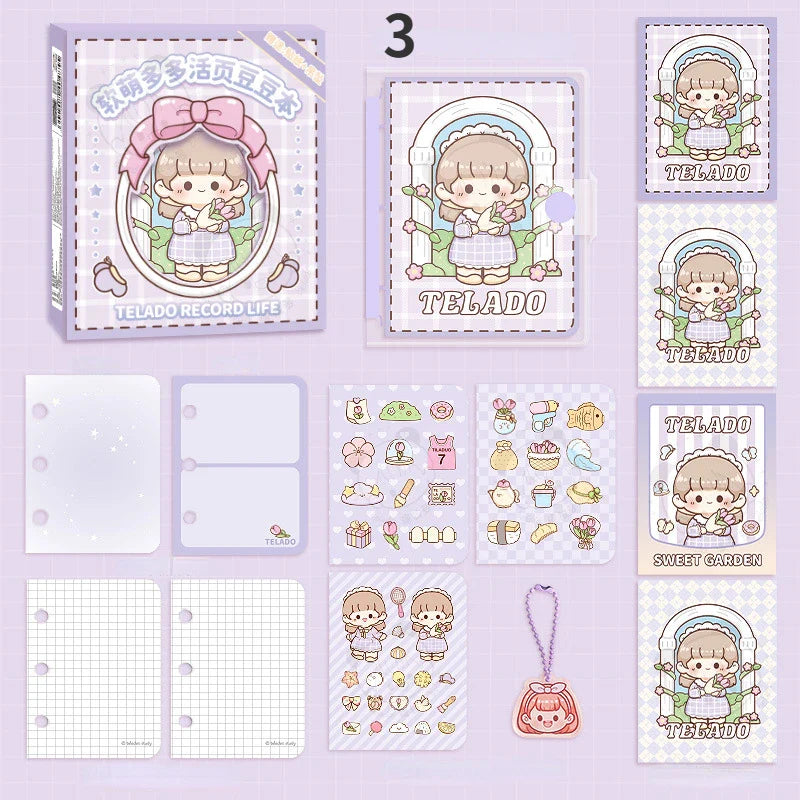Kawaii Girl Summer Seaside Notebooks