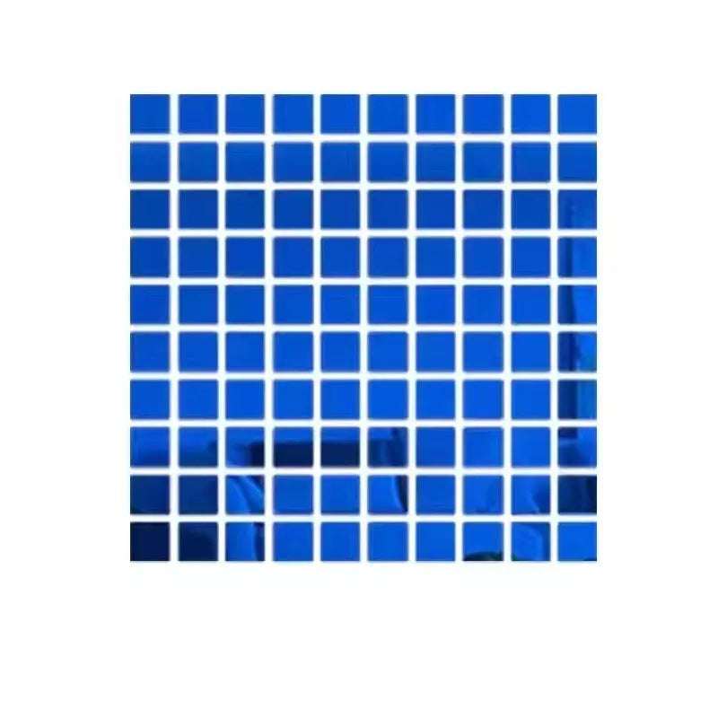 100pcs 2/3/4cm 3D Square Mirror Wall Stickers Self-adhesive Acrylic Mosaic Mirror Surface Tile DIY Wall Decals Room Home Decor