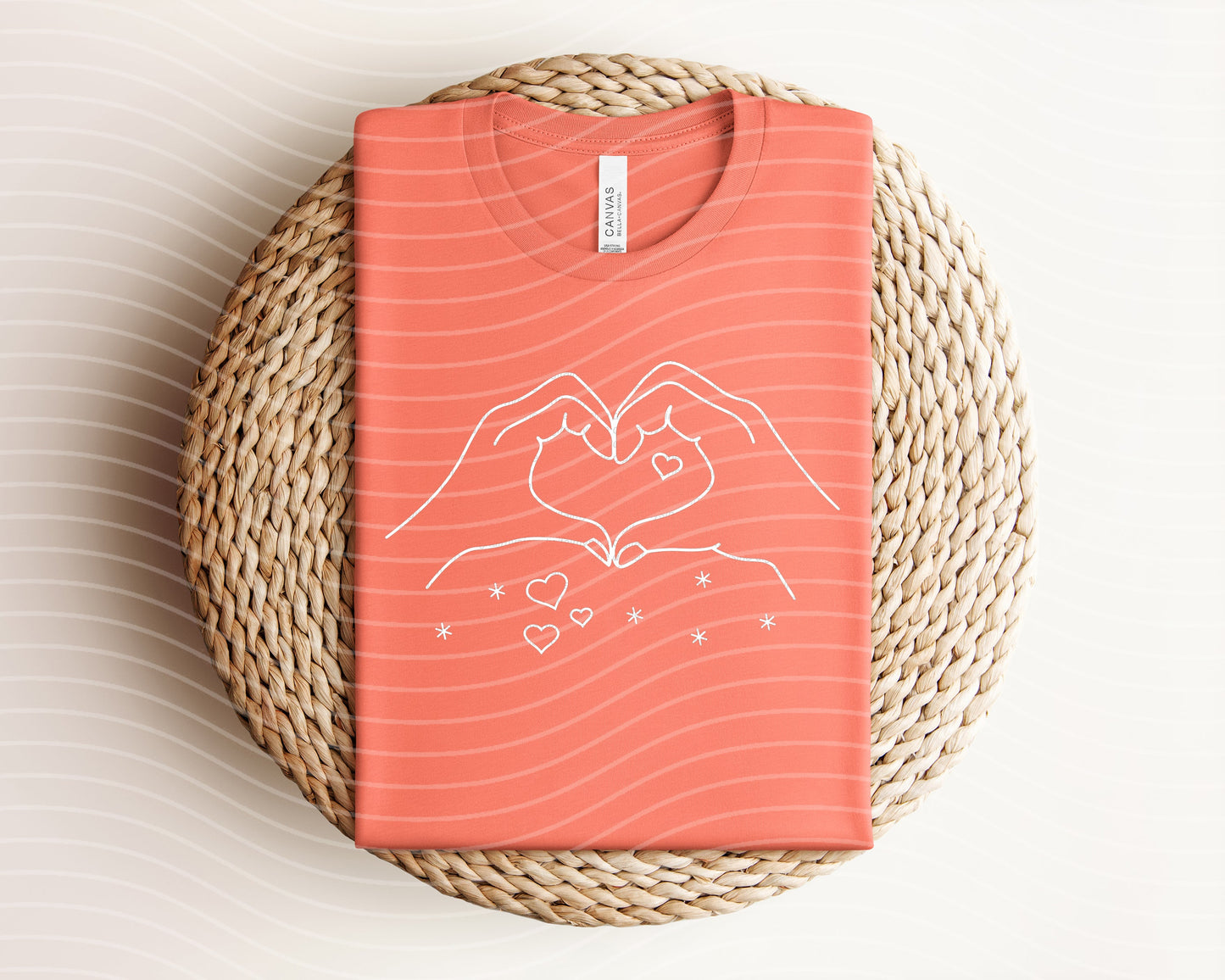 Heart Hands Graphic Tee
