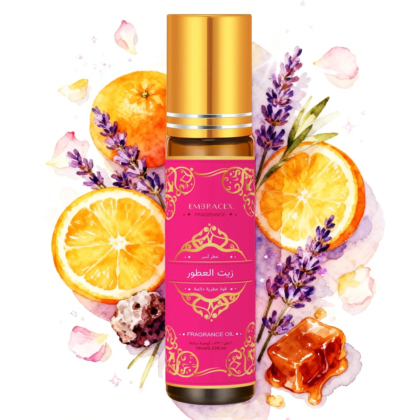 8PC/1PC 10ml Roller Essential Oils Eid al-Fitr Gift Perfume Oil Skincare Face Oil Bodycare Humidifier Six Long Lasting Scents