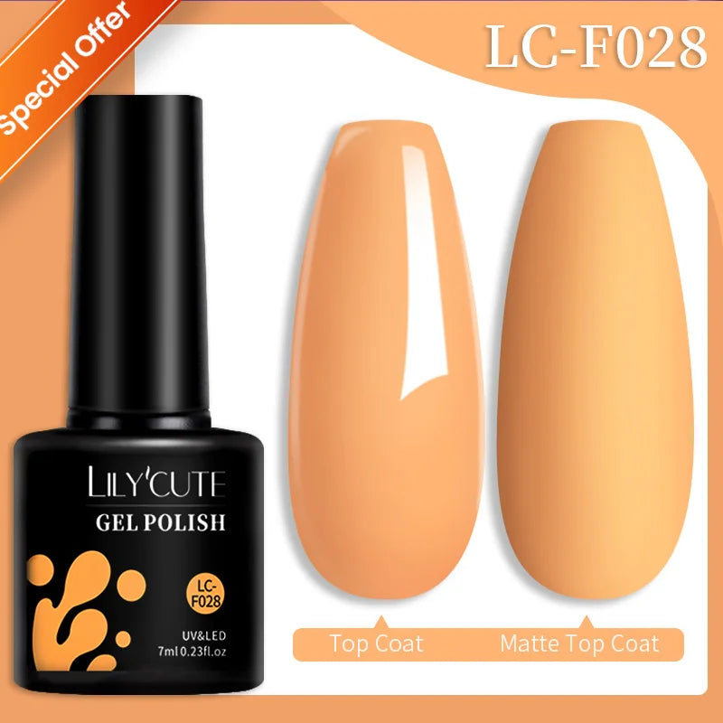 LILYCUTE 7ml Neon Reflective Nail Gel Polish Dark Flash Glitter Effect Fluorescent Gel Soak Off UV Gel Summer Nail Art Varnish