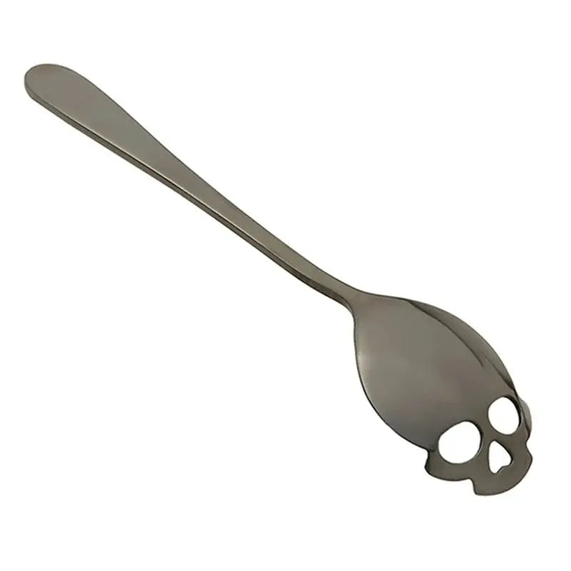 Creative Skull Coffee Spoon - Stainless Steel, Mirror Polished | Unique Coffee Spoon for Home or Café-7
