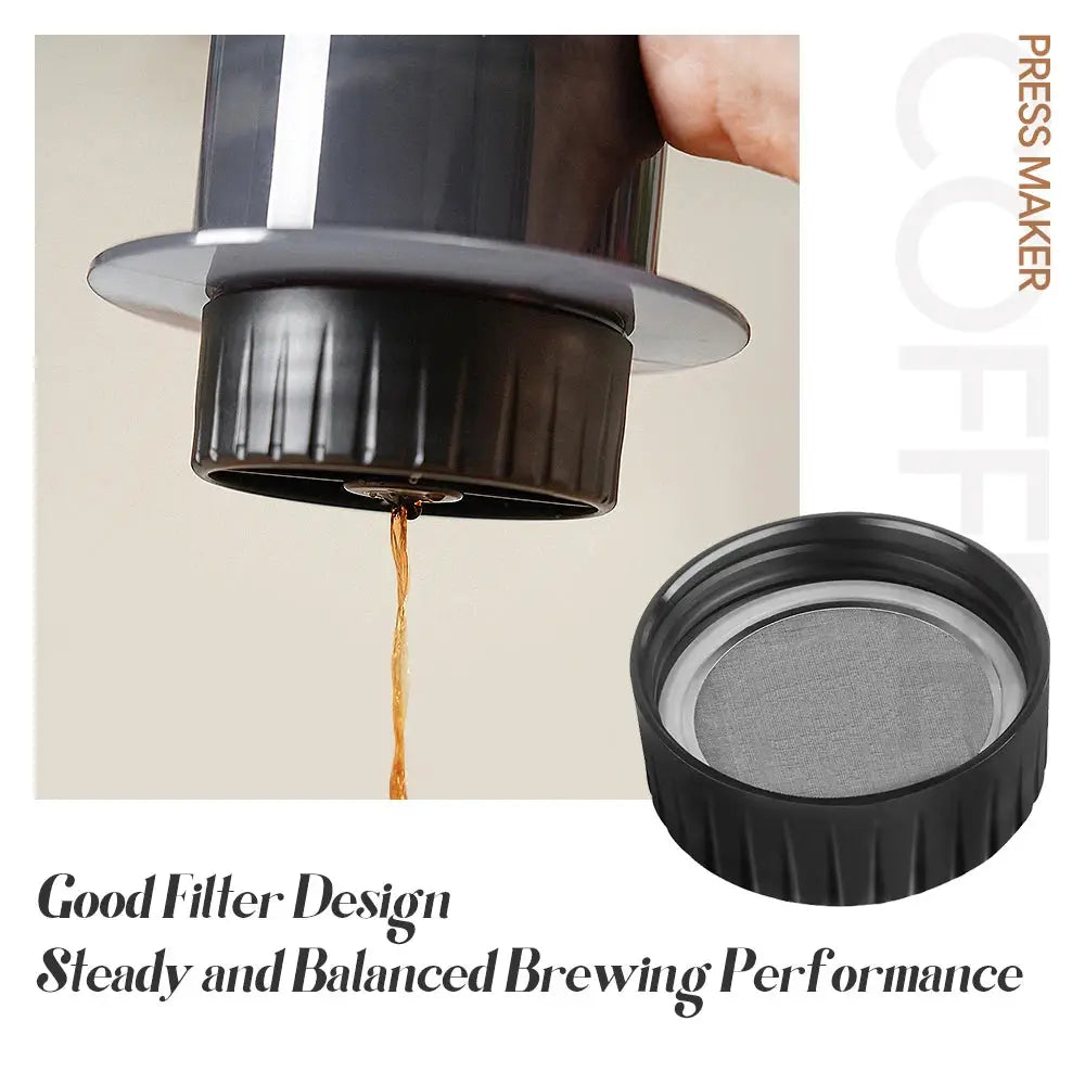 Portable Espresso Coffee Maker Filter Paper for AeroPress-3