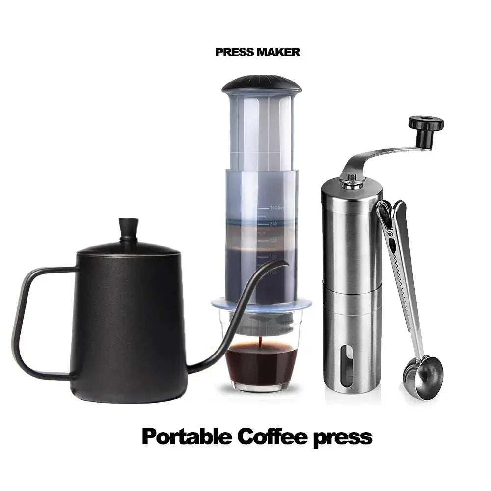 Portable Espresso Coffee Maker Filter Paper for AeroPress-5