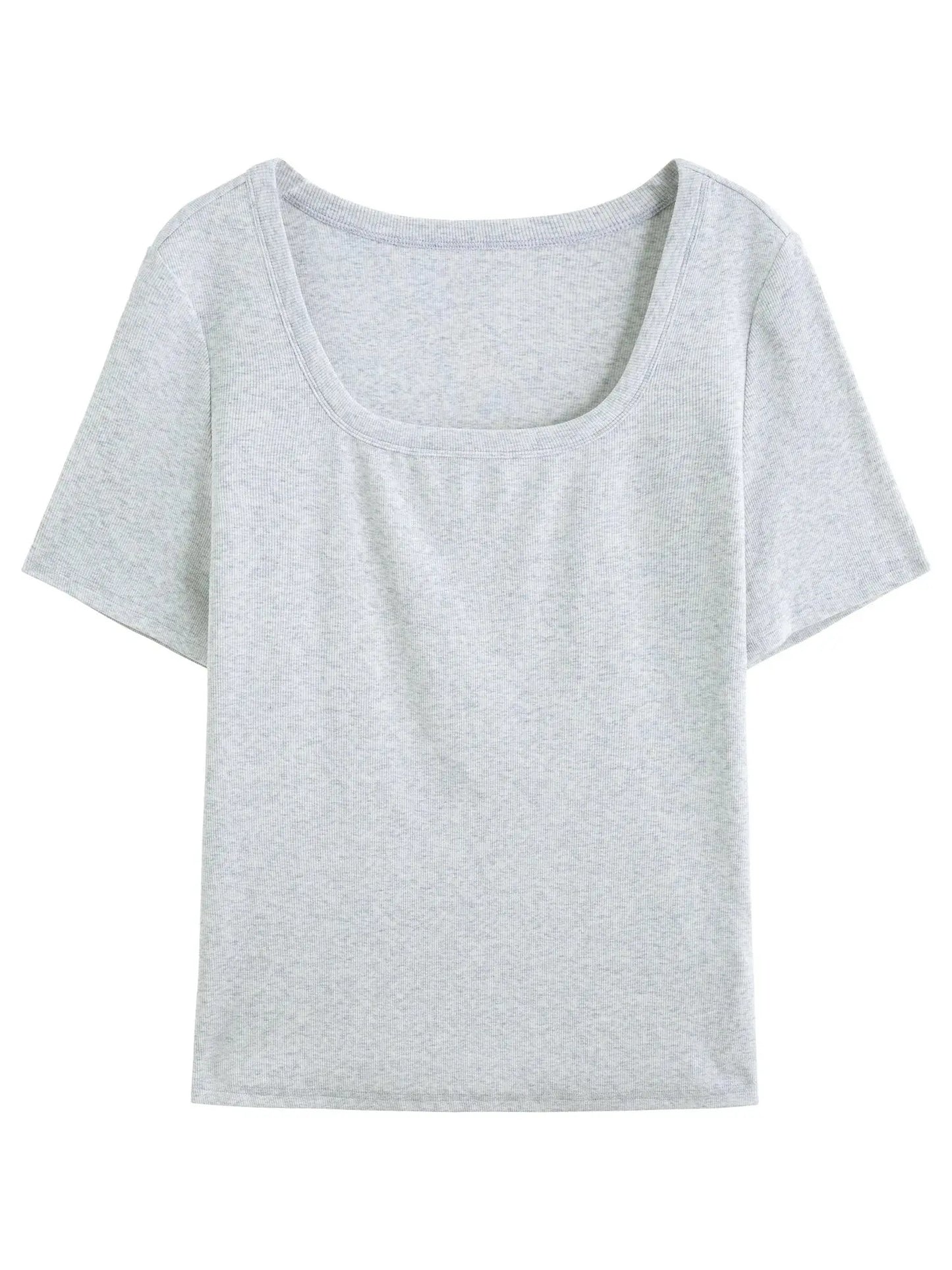 High-Stretch V/U Neck Tee
