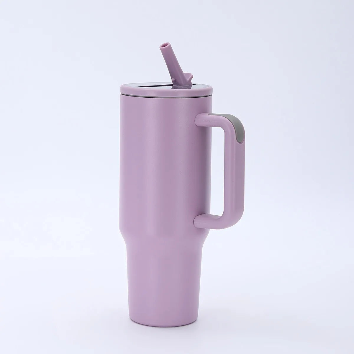 Personalized Custom Name Stainless Steel Insulated Cup With Handle And Straw For Car Use Suitable For Fitness And Outdoor Travel
