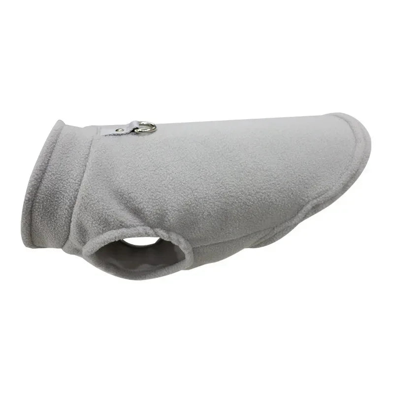 Winter Warm Dog Jacket with D-Ring – Cozy Pet Vest for Small Dogs & Cats