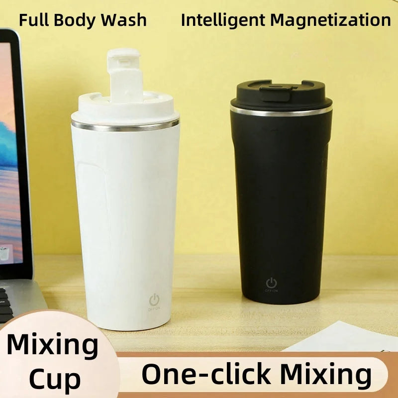 Automatic Self Stirring Magnetic Stainless Steel Coffee Mixing Cup USB Charging Smart-0
