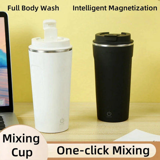 Automatic Self Stirring Magnetic Stainless Steel Coffee Mixing Cup USB Charging Smart-0