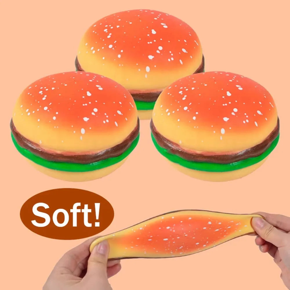 Squishy Toast Bread Squeeze Toy | Funny Fidget Toy for Stress Relief for Kids and Adults