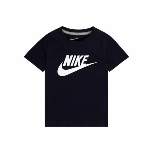 Short Sleeve T-Shirt Nike Futura Ss Black Dark blue-0