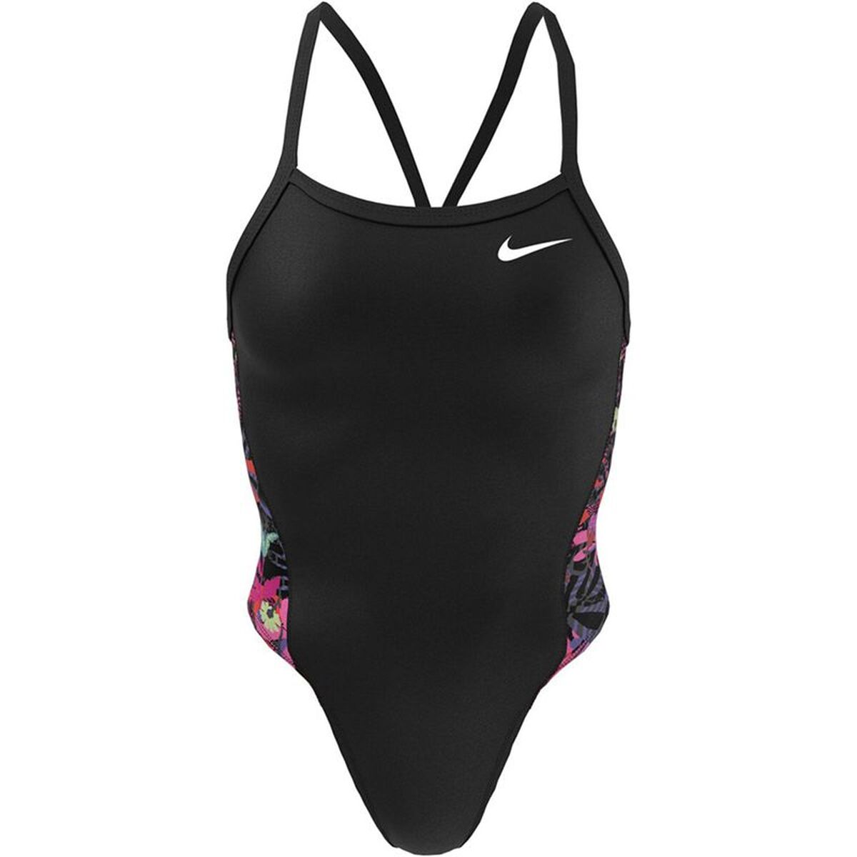 Women’s Bathing Costume Nike NESSC051-001 Black-1