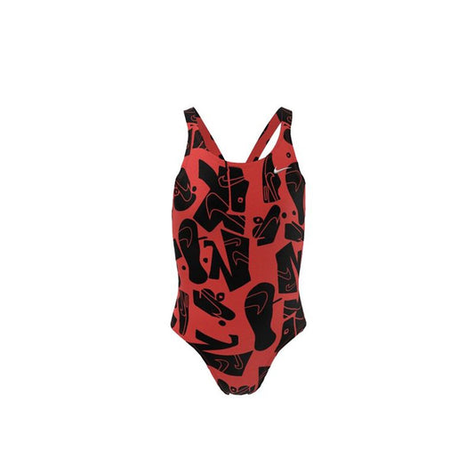 Women’s Bathing Costume Nike NESSC760-631 Crimson Red-0