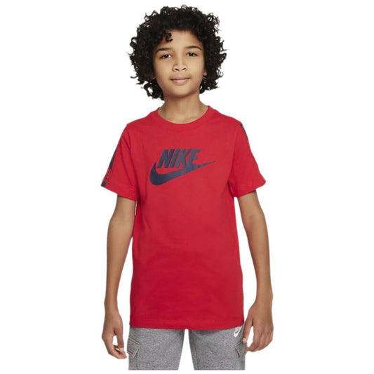 Child's Short Sleeve T-Shirt Nike Red-0