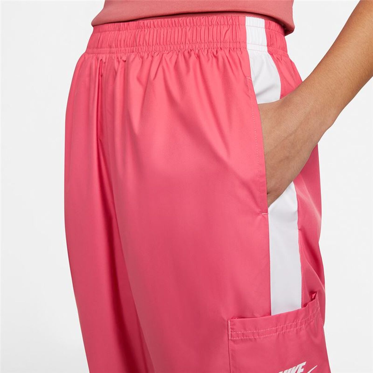Long Sports Trousers Nike Sportswear W Pink Pink Lady-5