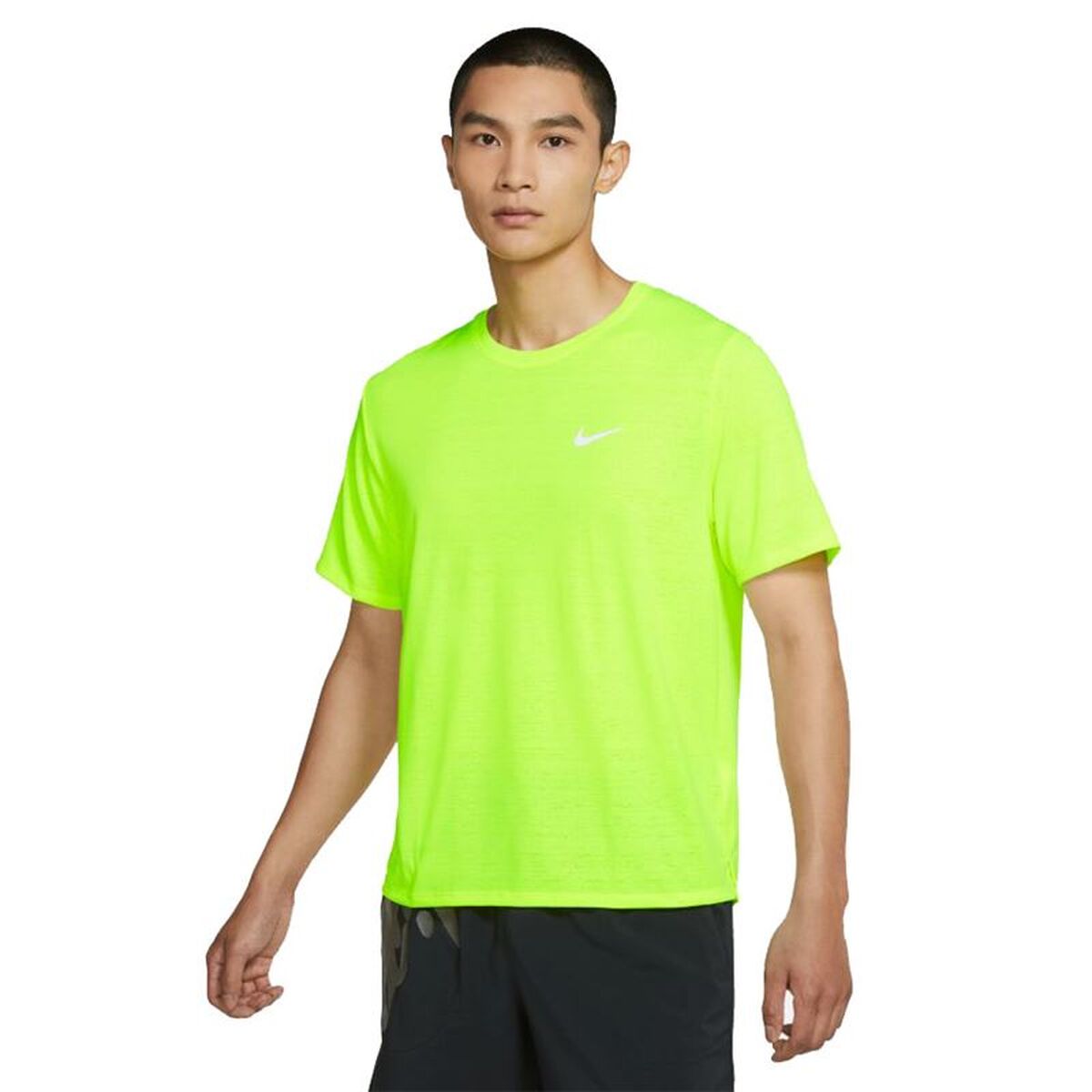 Men’s Short Sleeve T-Shirt Nike CU5992-702 Yellow-0