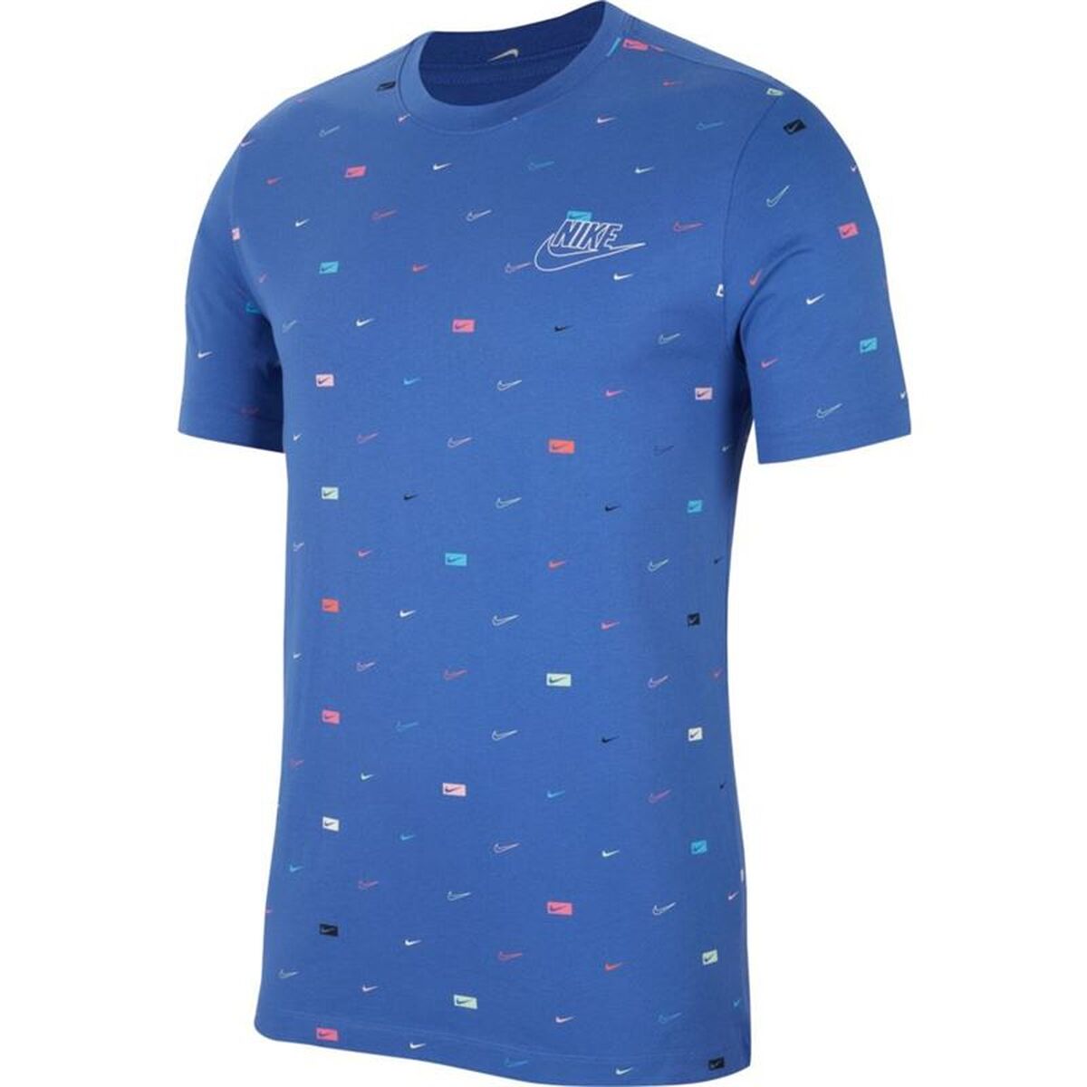 Men’s Short Sleeve T-Shirt Nike CW0477-430 Indigo (XS)-0