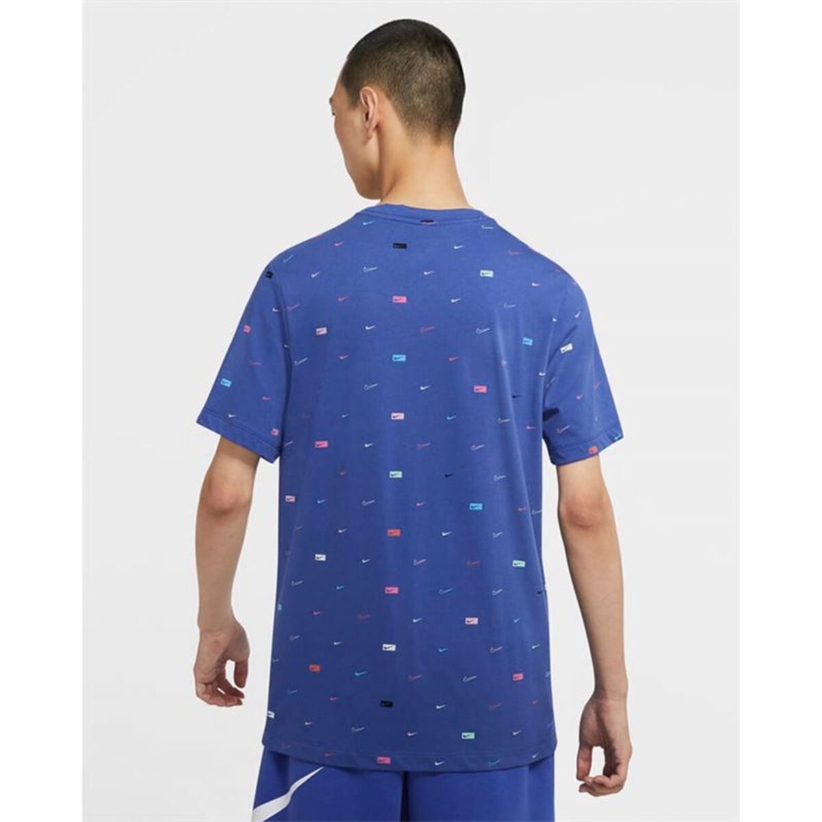 Men’s Short Sleeve T-Shirt Nike CW0477-430 Indigo (XS)-2