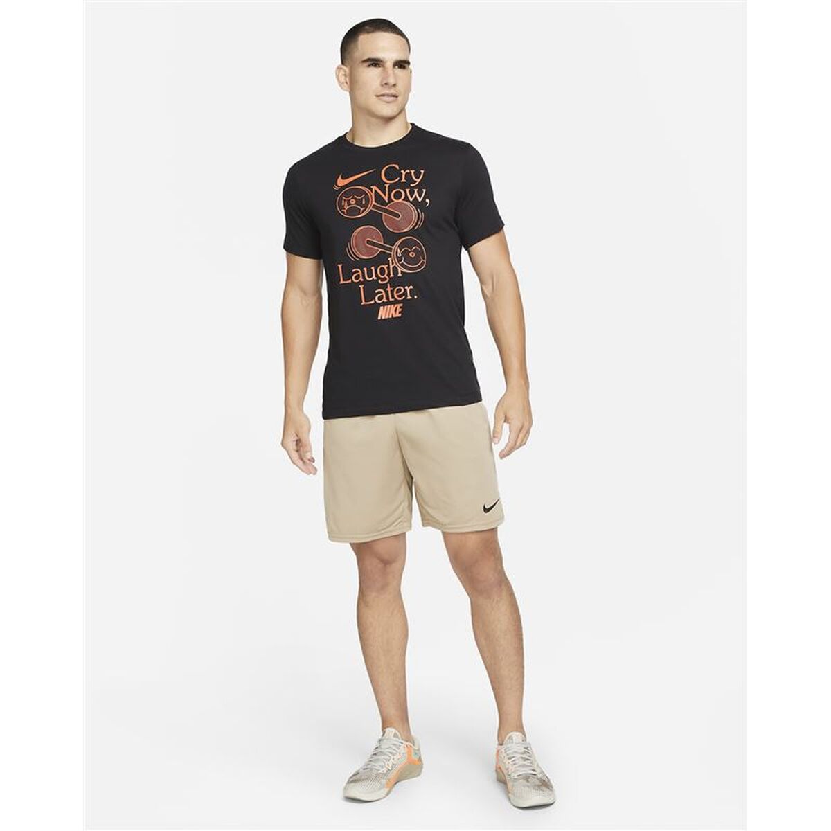 Sports Shorts Nike Dri-FIT Beige Men-4