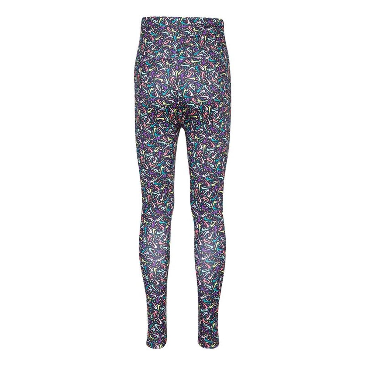 Sports Leggings for Children Nike Sprinkle Aop Purple-3