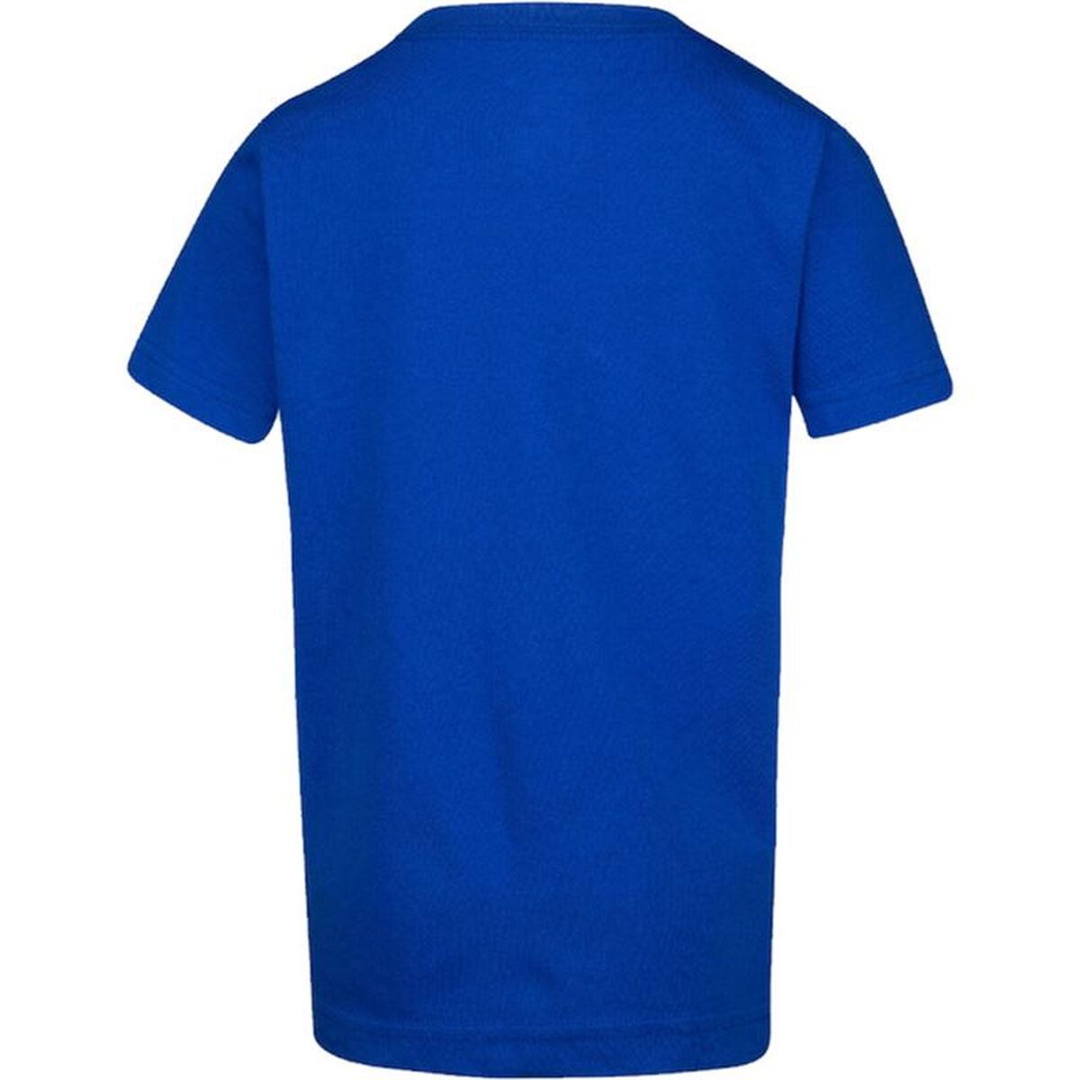 Child's Short Sleeve T-Shirt Nike Swoosh Blue-2