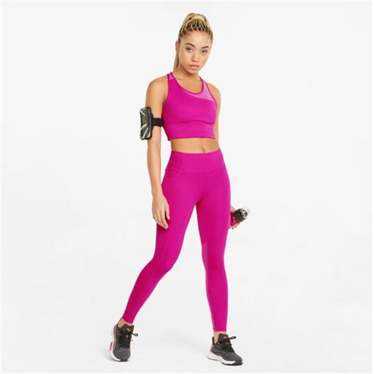 Sports Bra Puma Fuchsia-2