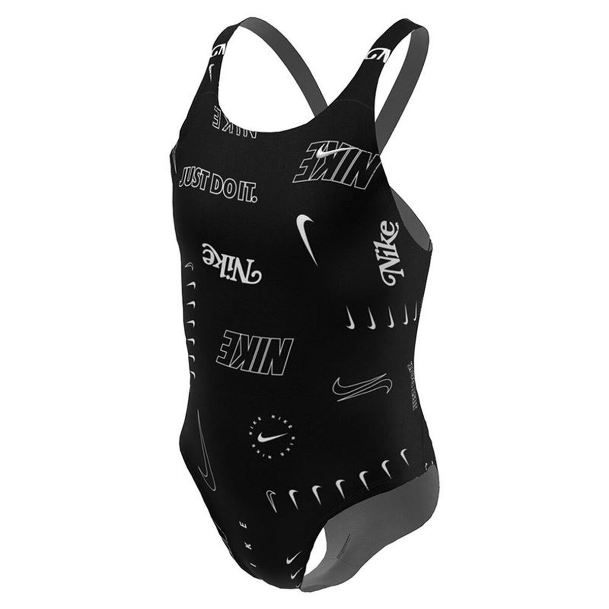 Swimsuit for Girls Nike Black-0