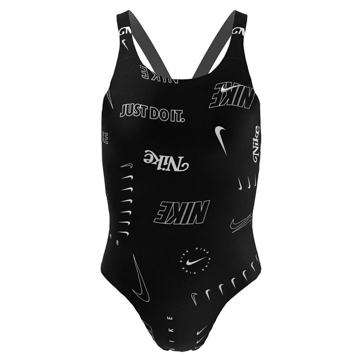Swimsuit for Girls Nike Black-1