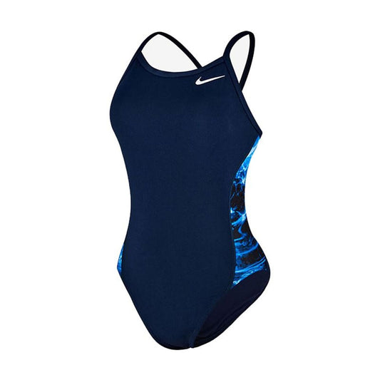 Women’s Bathing Costume Nike Blue-0