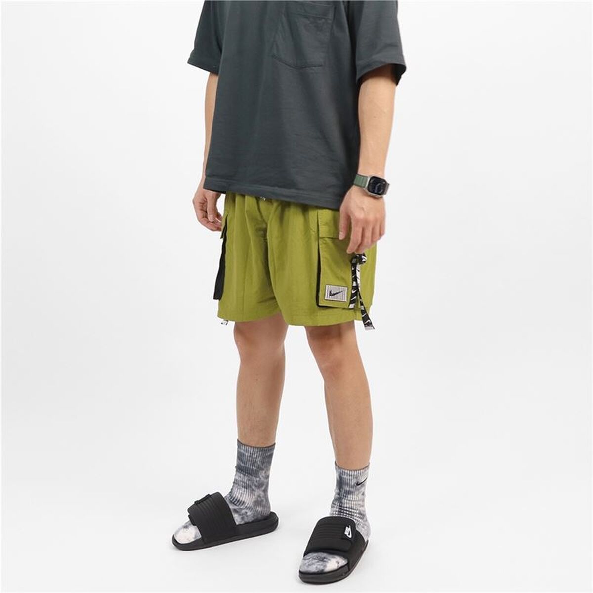 Men’s Bathing Costume Nike Dark green-1