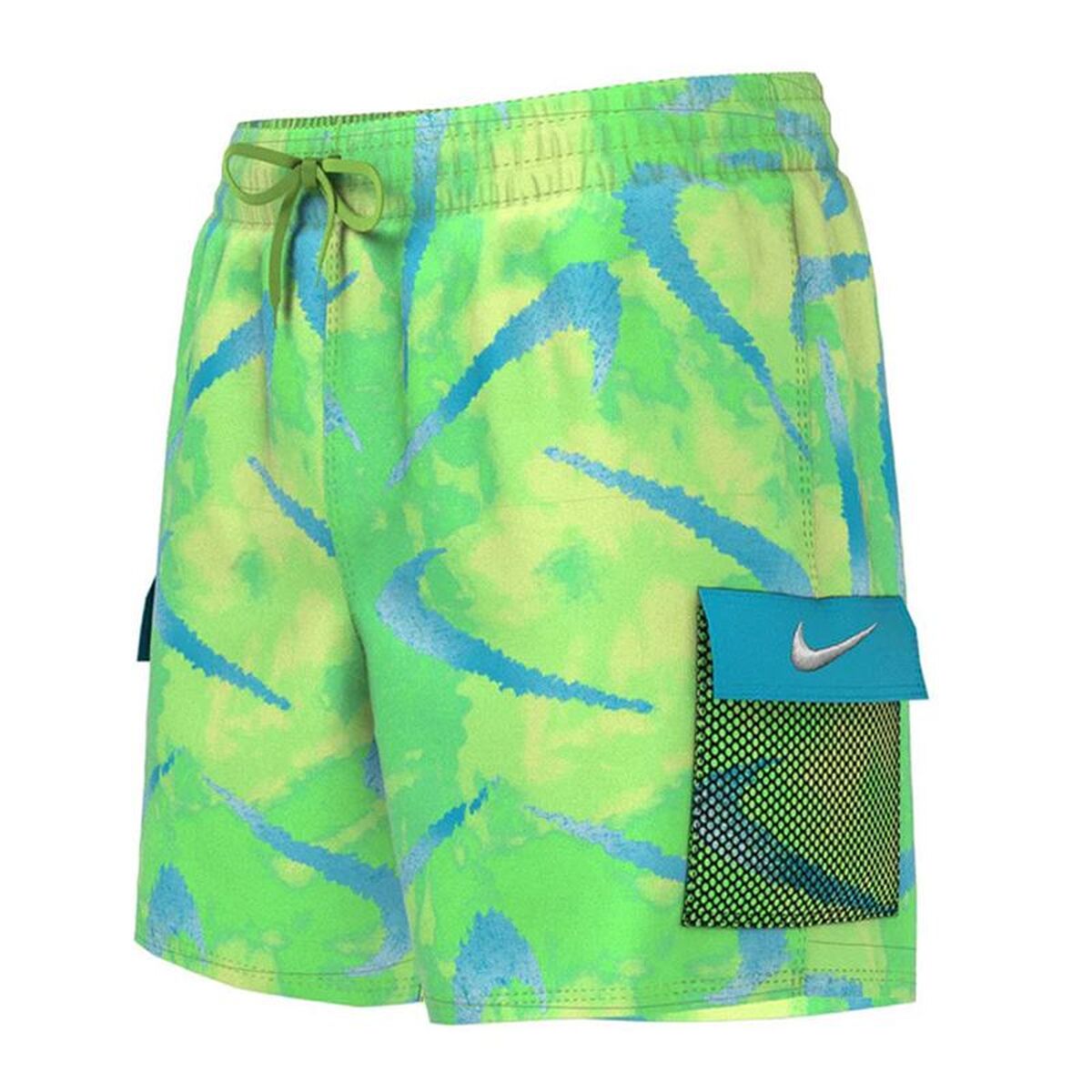 Child's Bathing Costume Nike NESSD802-370 Lime green-0