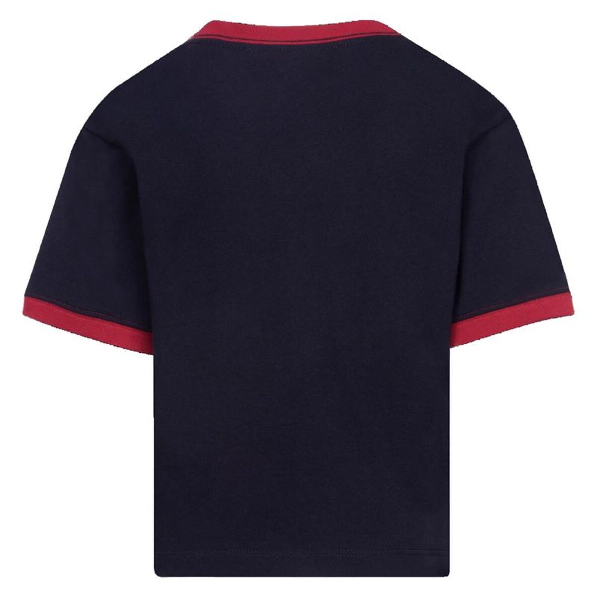 Child's Short Sleeve T-Shirt Nike Essentials Ringer Black-3