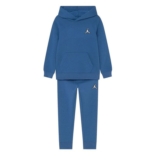Sports Outfit for Baby Nike Jordan Mj Essentials Flc Po Set Blue-0