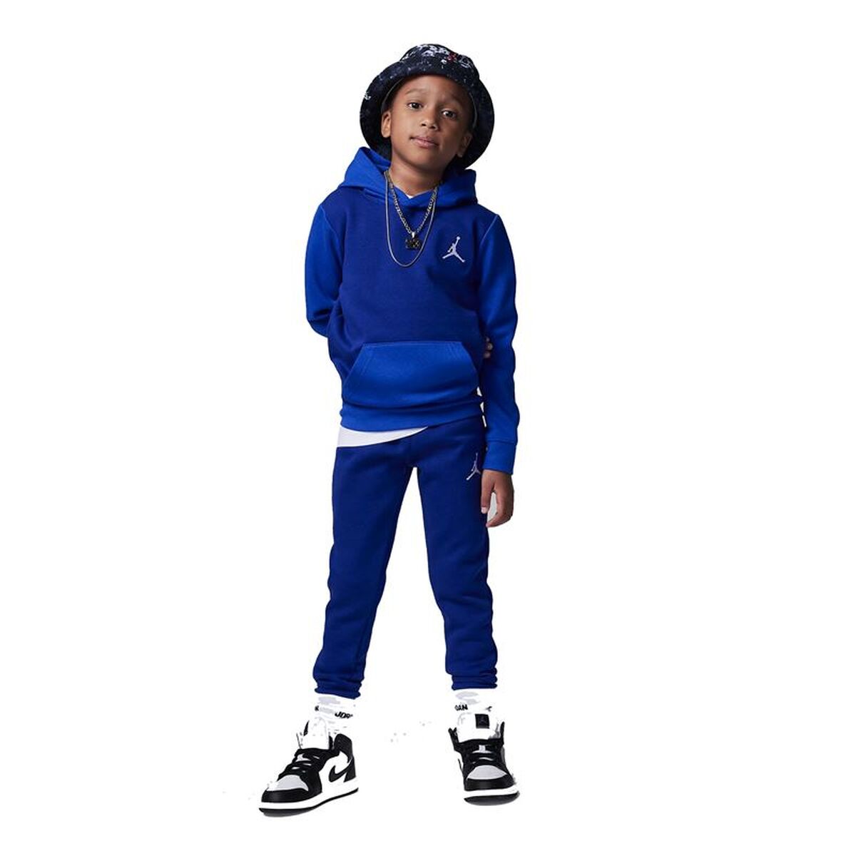 Children's Sports Outfit Nike 85C589-U1A Blue-0