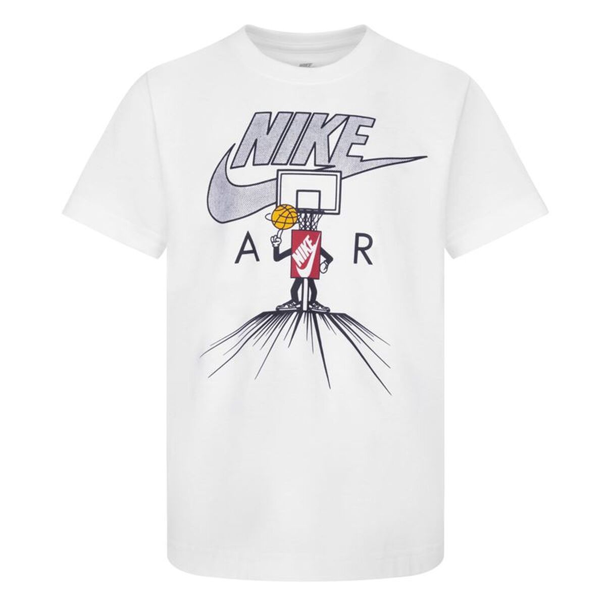 Child's Short Sleeve T-Shirt Nike 86K607-001-0