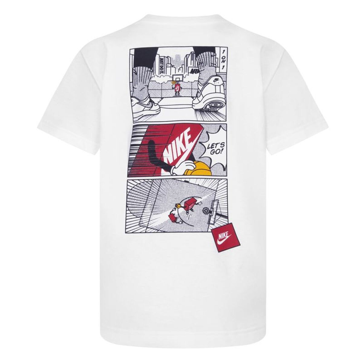 Child's Short Sleeve T-Shirt Nike 86K607-001-4