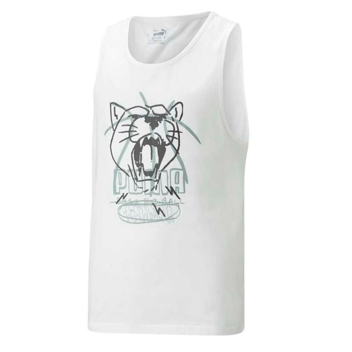 Basketball shirt Puma White-0
