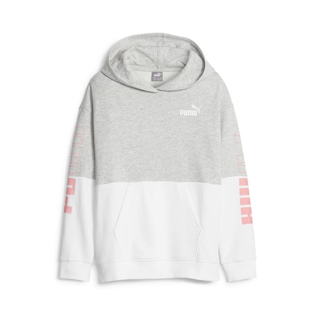 Unisex Hoodie Puma Puma Power Colorblock-0