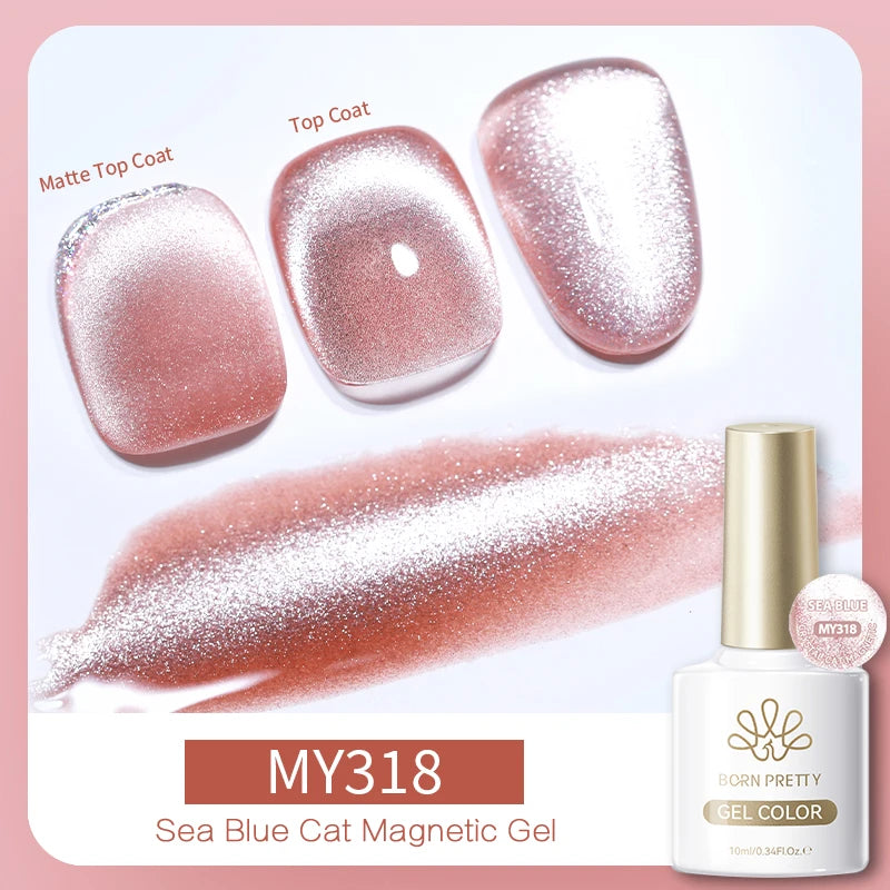 BORN PRETTY 117 Colors Cat Magnetic Gel Nail Polish 10ml Full Coverage Varnish Semi Permanent Super Gorgeous Nails Manicure