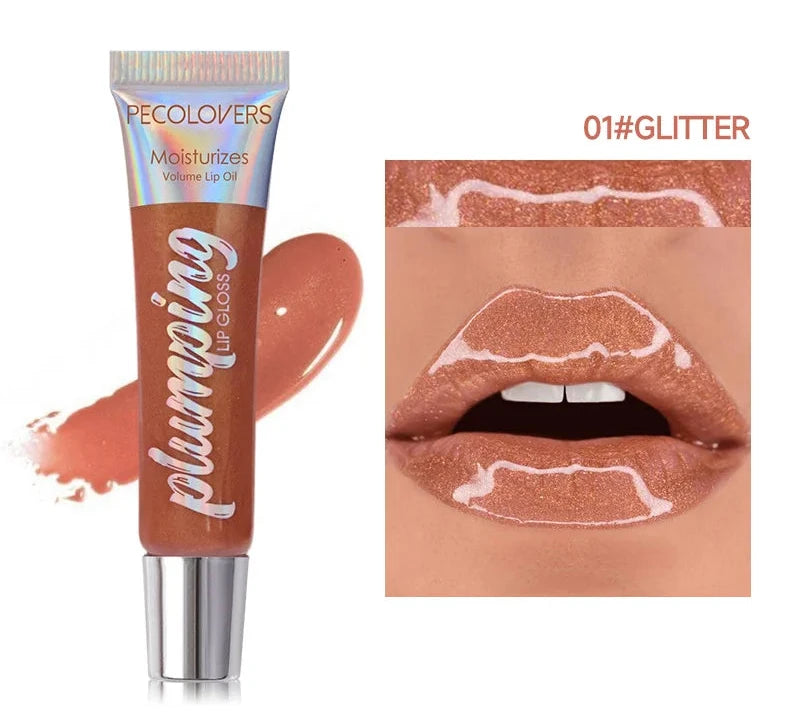 Cherry Jelly Moisturizing Line Reducing Lip Gloss - Plumper by PECOLOVERS