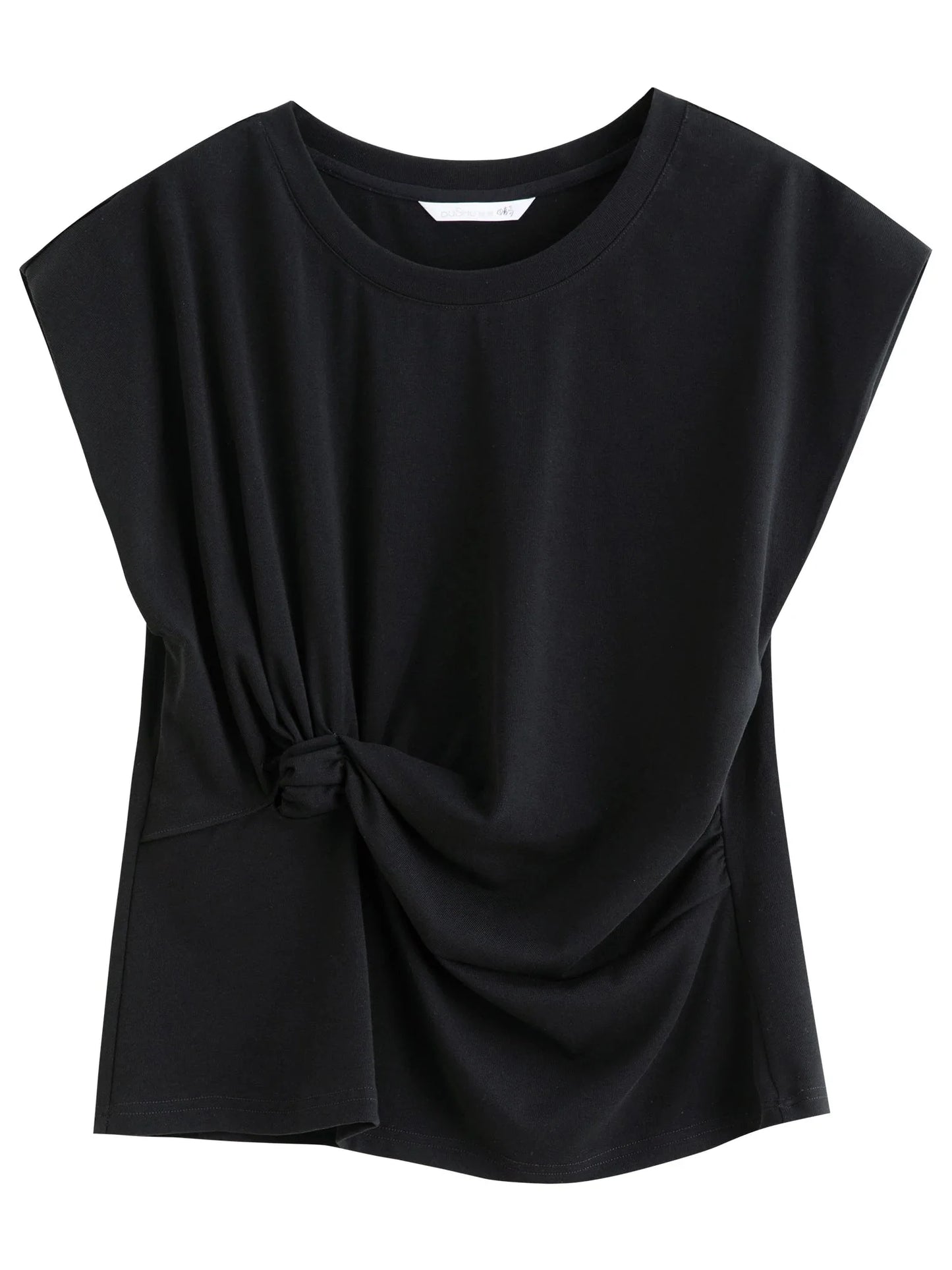 Women’s Cinched Waist T-Shirt Flattering Summer Top