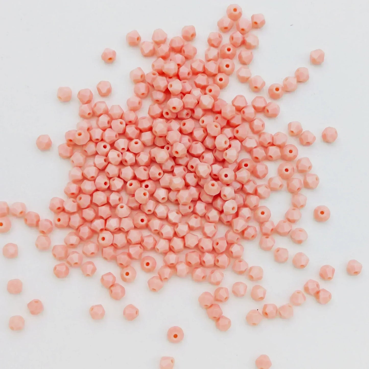 100PCS Bicone Crystal Glass Bead Colorful Loose Spacer Glass Bead for Jewelry Making DIY Necklace Earrings Bracelets Accessories