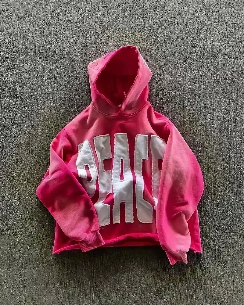 Y2K Retro Hoodie Men Printed Camouflage Pattern Pullover Sweatshirts High Street Hip Hop Streetwear Oversized Unisex Camo Hoodie