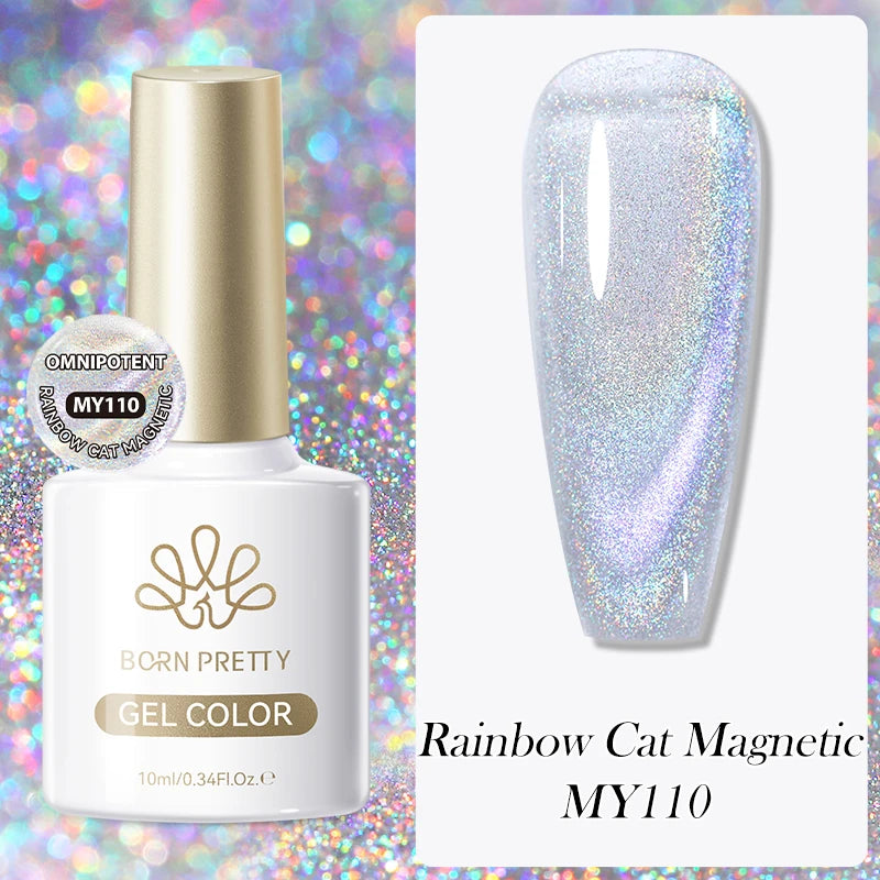 BORN PRETTY 117 Colors Cat Magnetic Gel Nail Polish 10ml Full Coverage Varnish Semi Permanent Super Gorgeous Nails Manicure